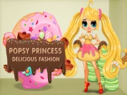 Popsy Princess Delicious Fashion Online junior Games on NaptechGames.com