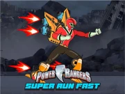 Power Rangers Run Fast - Escape Zombies Online Racing Games on NaptechGames.com