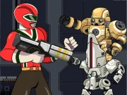 Power Rangers War Machine Online Shooting Games on NaptechGames.com