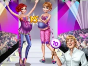 Pregnant Princesses Catwalk Show Online Dress-up Games on NaptechGames.com