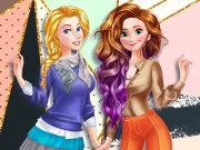 Princess Anti Fashion: Sporty + Classy Online Dress-up Games on NaptechGames.com