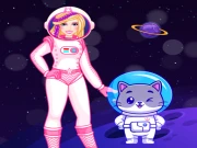 Princess Astronaut Online Dress-up Games on NaptechGames.com