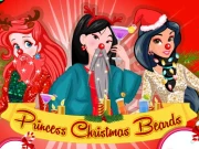 Princess Christmas Beards Online Dress-up Games on NaptechGames.com