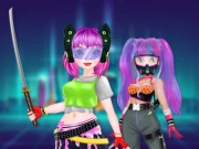 Princess Cyberpunk 2200 Online Girls Games on NaptechGames.com