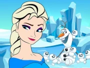 Princess Elsa Hidden Hearts Online Puzzle Games on NaptechGames.com