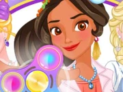 Princess Fidget Spinners Online Dress-up Games on NaptechGames.com