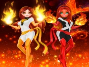 Princess Flame Phoenix Online Dress-up Games on NaptechGames.com