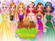 Princess Girls Spring Blossoms Online Puzzle Games on NaptechGames.com