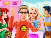 Princess Highschool Trends Online Dress-up Games on NaptechGames.com
