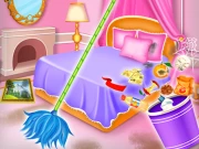 Princess House Cleaning Online Girls Games on NaptechGames.com