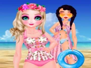 Princess Kawaii Swimwear Online Dress-up Games on NaptechGames.com