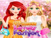 Princess Lovely Fashion Online Dress-up Games on NaptechGames.com
