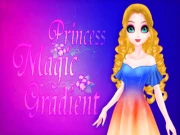 Princess Magic Gradient Online junior Games on NaptechGames.com