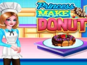 Princess Make Donut Online Cooking Games on NaptechGames.com