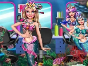 Princess Mermaid Beauty Salon Online Dress-up Games on NaptechGames.com