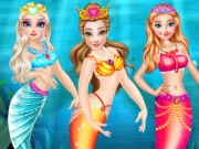 Princess Mermaid Style Dress Up Online Girls Games on NaptechGames.com