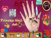 Princess Nail Art Online puzzles Games on NaptechGames.com