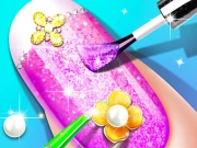 Princess Nail Makeup Salon Online Girls Games on NaptechGames.com