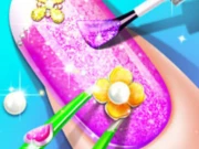 Princess Nail Makeup Online Girls Games on NaptechGames.com