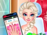 Princess Nail Salon Makeover Online Care Games on NaptechGames.com