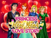 Princess New Year Love Story Online Dress-up Games on NaptechGames.com