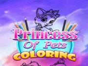 Princess Of Pets Coloring Online Art Games on NaptechGames.com