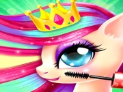 Princess Pony Unicorn Salon Online Girls Games on NaptechGames.com