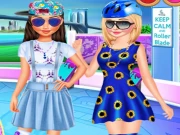 Princess Roller Skating Style Online Dress-up Games on NaptechGames.com