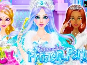 Princess Salon: Frozen Party Princess Online Adventure Games on NaptechGames.com