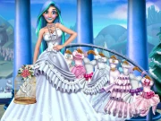 Princess Snow Wedding Online Dress-up Games on NaptechGames.com