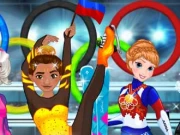 Princess Winter Olympics Online Dress-up Games on NaptechGames.com