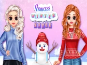 Princess Winter Style Online junior Games on NaptechGames.com