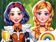Princesses As Ancient Warriors Online Girls Games on NaptechGames.com
