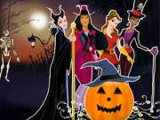 Princesses Halloween Night Online Adventure Games on NaptechGames.com