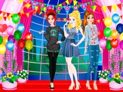 Princesses Homecoming Online Dress-up Games on NaptechGames.com