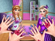 Princesses Nails Salon Online Care Games on NaptechGames.com