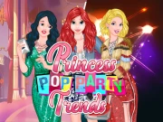 Princesses Pop Party Trends Online Dress-up Games on NaptechGames.com