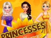 PRINCESSES SUNFLOWER DELIGHT Online Girls Games on NaptechGames.com