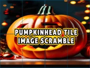 Pumpkinhead Tile Image Scramble Online puzzles Games on NaptechGames.com