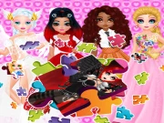 Puzzles - Princesses and Angels New Look Online Puzzle Games on NaptechGames.com