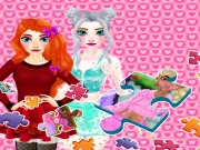 Puzzles - So Different Princess Online Puzzle Games on NaptechGames.com