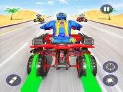 Quad Bike Traffic Shooting Games 2020: Bike Games Online Shooting Games on NaptechGames.com