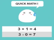 Quick Math Online Educational Games on NaptechGames.com