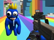 Rainbow Friends Survival Online Shooting Games on NaptechGames.com