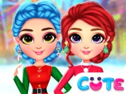 Rainbow Girls Christmas Outfits Online Girls Games on NaptechGames.com