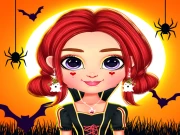 Rainbow Girls Halloween Salon Online Dress-up Games on NaptechGames.com