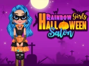 Rainbow Girls Hallowen Salon Online Arcade Games on NaptechGames.com