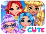 Rainbow Girls NYE Fashion Online Girls Games on NaptechGames.com