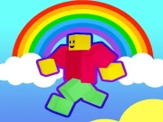 Rainbow Obby Online arcade Games on NaptechGames.com