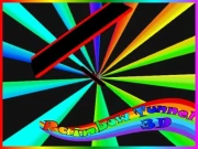 Rainbow Tunnel 3D Online Arcade Games on NaptechGames.com